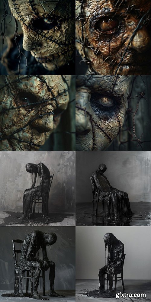 456 Ai Art Prompts for Horror: Vol 5