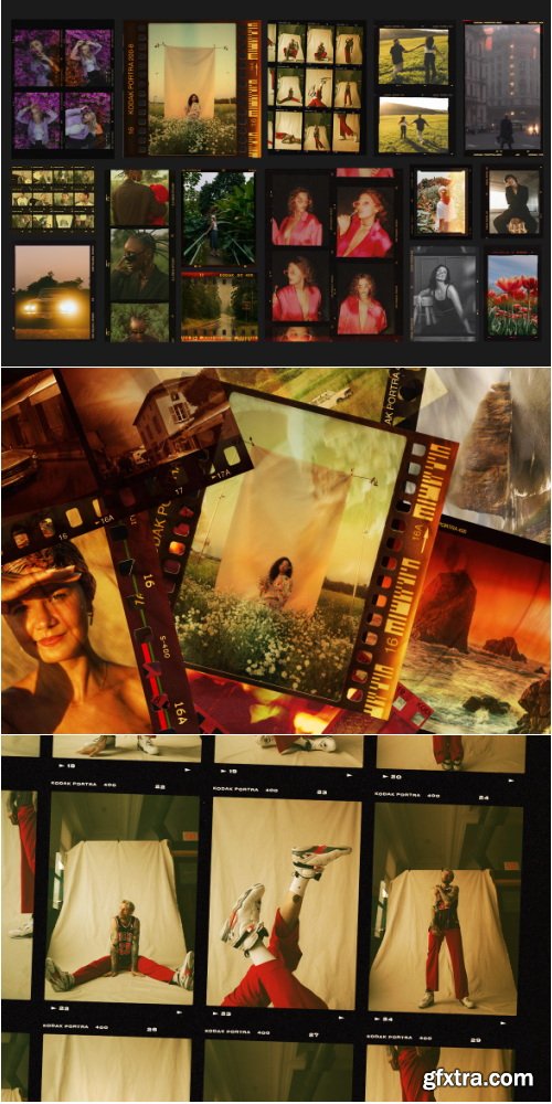 Pixflow - Kodak and Fuji Film Frames V.2