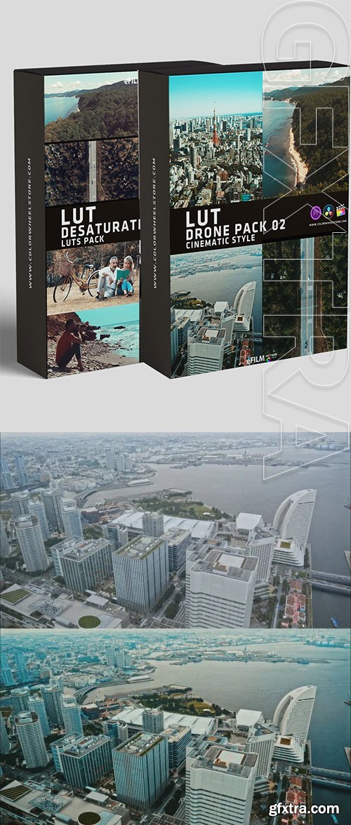 Colorwheelstore - DRONE LUT BUNDLE Colorwheelstore - DRONE LUT BUNDLE