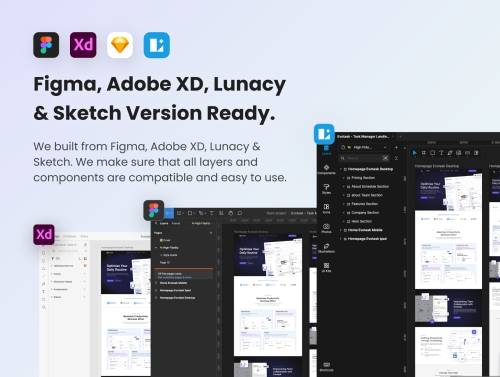 'Evotask - Task Manager Landing Page' 'Evotask - Task Manager Landing Page'