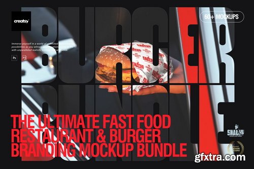 Creatsy - The Ultimate Fast Food Restaurant & Burger Branding Mockup Bundle - 1353390421 Creatsy - The Ultimate Fast Food Restaurant & Burger Branding Mockup Bundle - 1353390421