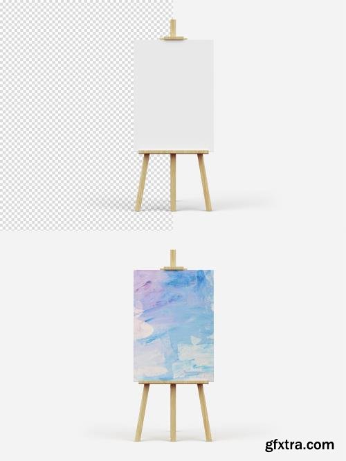 Easel Canvas Picture Frame Signboard Mockup Isolated 1628096865 Easel Canvas Picture Frame Signboard Mockup Isolated 1628096865