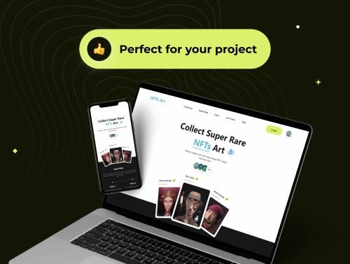 'NFTs Art - NFT Web Templates' 'NFTs Art - NFT Web Templates'