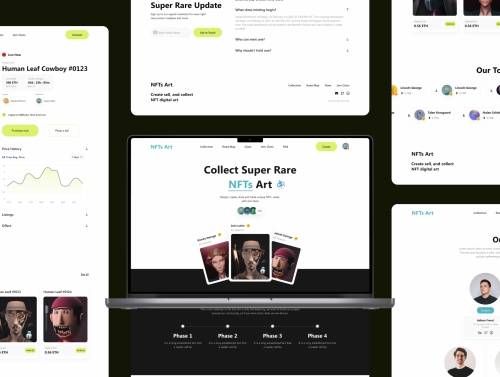 'NFTs Art - NFT Web Templates' 'NFTs Art - NFT Web Templates'