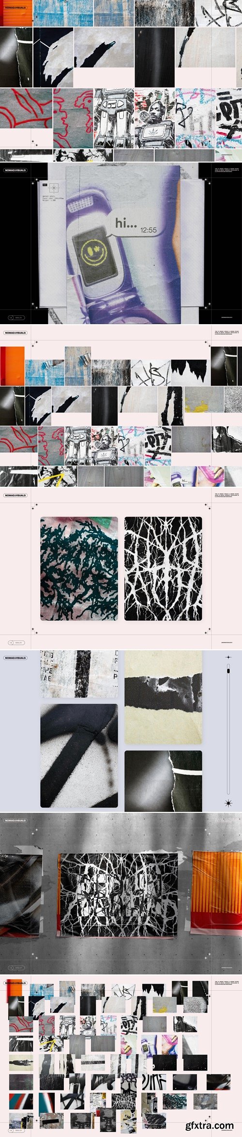 YouWorkforThem - Berlin Walls - Grunge Textures