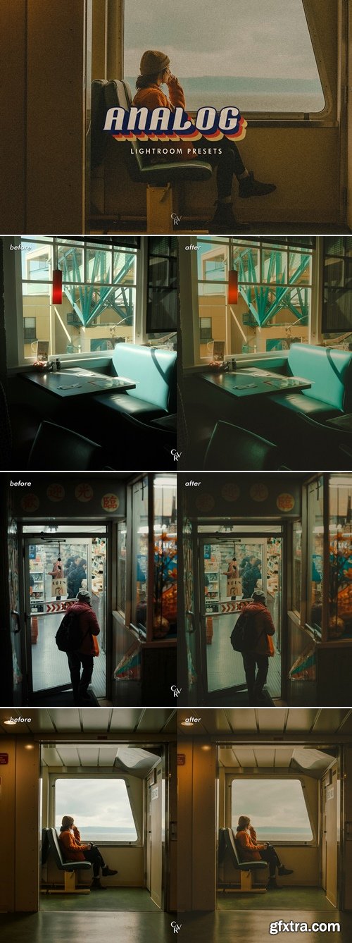 CreativeMarket - 20 ANALOG LIGHTROOM PRESETS 291190844