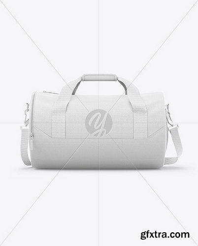 Yellowimages - Duffle Bag Mockup - Front View - 120106