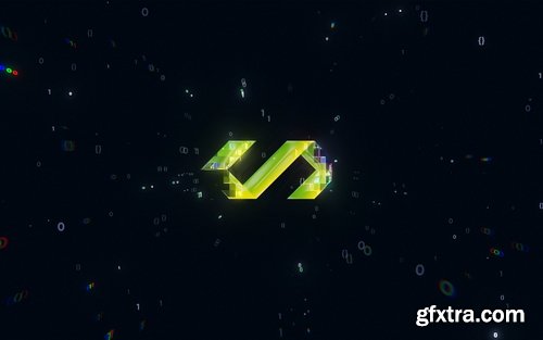 Digital Glitch Logo Reveal After Effects Template Digital Glitch Logo Reveal After Effects Template