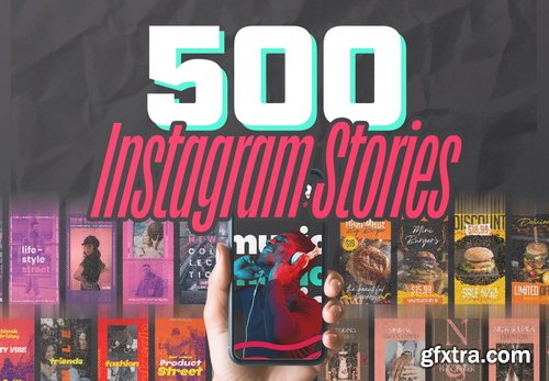 Vecteezy - 500 Instagram Stories Bundle
