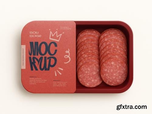 Template Sausage Slices Packaging Container Mockup Realistic Plastic Food Tray Design for Processed Meat Branding and Supermarket Product Display 1670172687 Template Sausage Slices Packaging Container Mockup Realistic Plastic Food Tray Design for Processed Meat Branding and Supermarket Product Display 1670172687