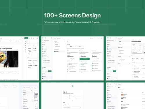 'Beesign - e-Signature Document Dashboard UI Kit' 'Beesign - e-Signature Document Dashboard UI Kit'