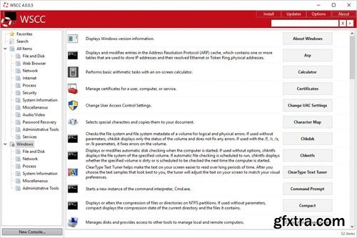 WSCC - Windows System Control Center 10.0.1.1