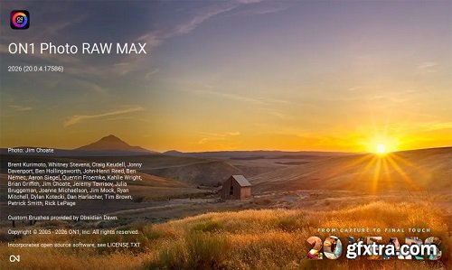 ON1 Photo RAW / ON1 Photo RAW MAX 2026.1 v20.1.0.17740 ON1 Photo RAW / ON1 Photo RAW MAX 2026.1 v20.1.0.17740