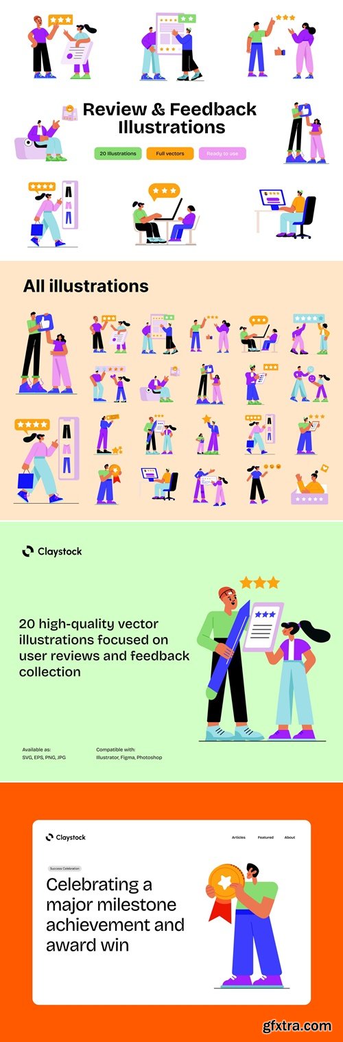 Reviews and Feedback Illustration Art