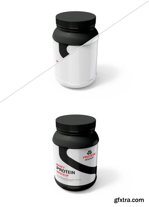 Protein Powder Supplement Jar Mockup 1703812591 Protein Powder Supplement Jar Mockup 1703812591
