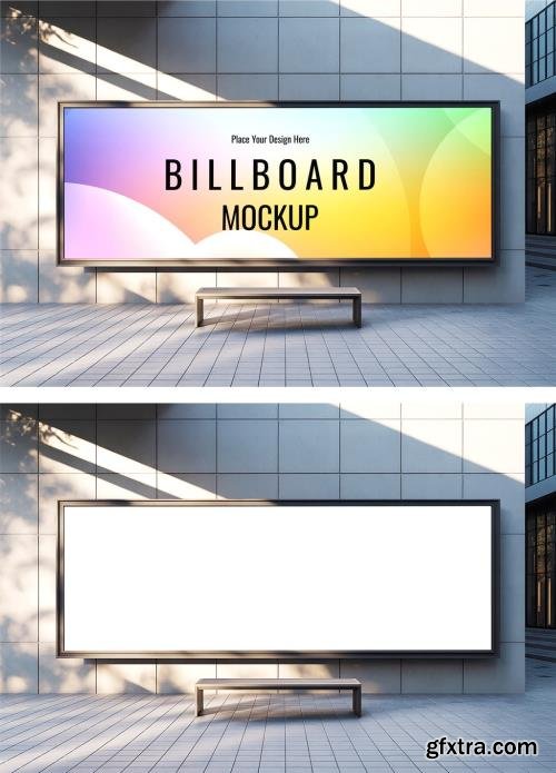 Modern Outdoor Billboard Mockup with Abstract Gradient 1707932411 Modern Outdoor Billboard Mockup with Abstract Gradient 1707932411