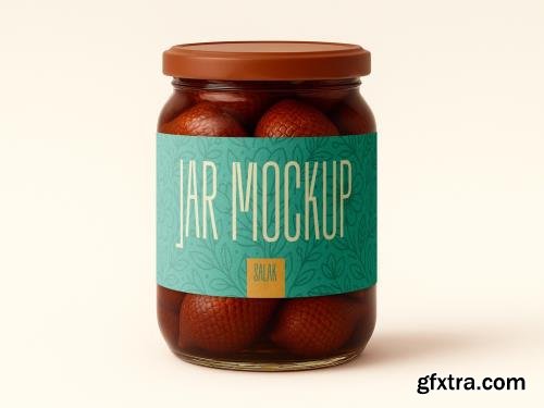 Glass Jar Mockup with Exotic Salak Fruit Realistic Packaging Template 1706392132 Glass Jar Mockup with Exotic Salak Fruit Realistic Packaging Template 1706392132