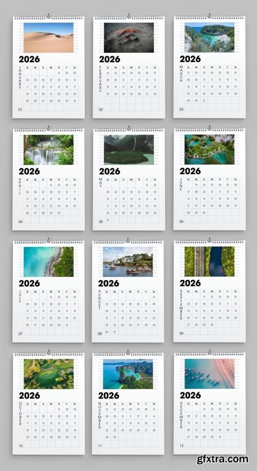Modern 2026 Wall Calendar Template with Photo Layout 1752641817 Modern 2026 Wall Calendar Template with Photo Layout 1752641817
