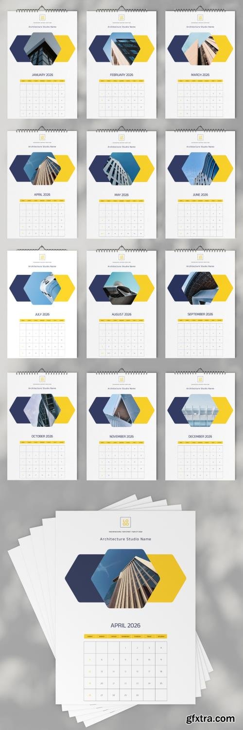 Blue Yellow Architecture Studio Wall Calendar 2026 Tabloid Layout 1752510483 Blue Yellow Architecture Studio Wall Calendar 2026 Tabloid Layout 1752510483