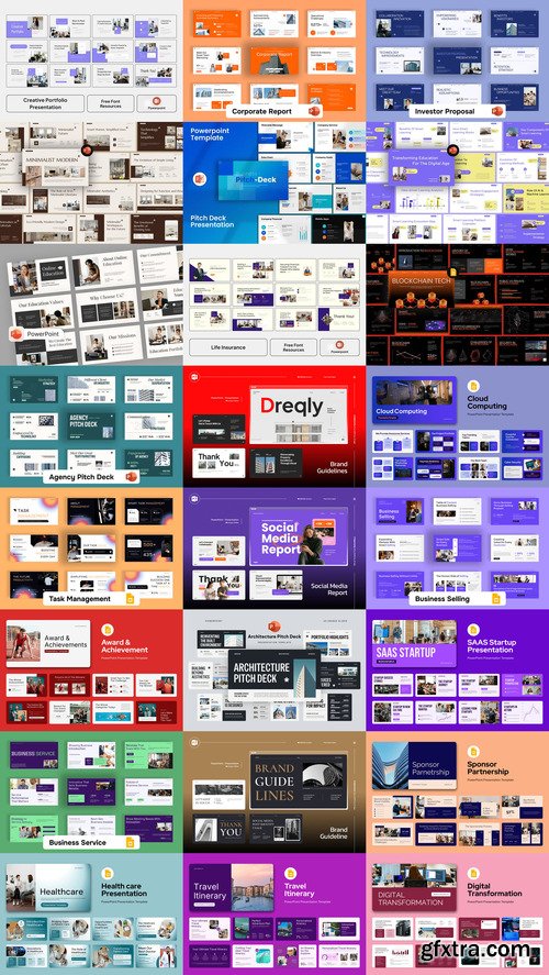 24 PowerPoint Templates Bundle 45 24 PowerPoint Templates Bundle 45