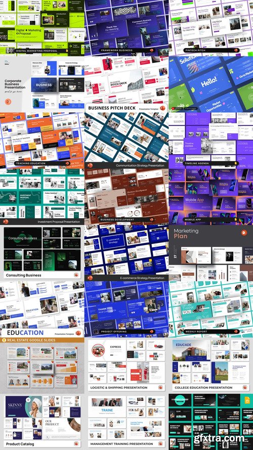 24 PowerPoint Templates Bundle 49 24 PowerPoint Templates Bundle 49