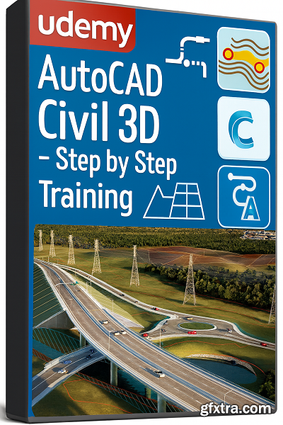 Udemy - AutoCad Civil 3D-Step by Step Training
