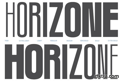 CreativeMarket - GC Chroma Condensed Sans Family - 8 Font