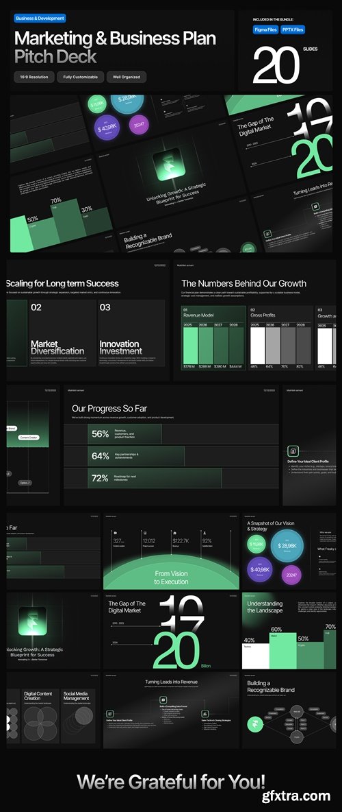 Marketing & Business Plan Pitch Deck