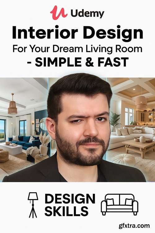 Udemy - Interior Design For Your Dream Living Room - Simple & Fast