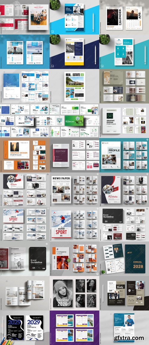 30 Indesign Templates Bundle 46 by Adobestock 30 Indesign Templates Bundle 46 by Adobestock