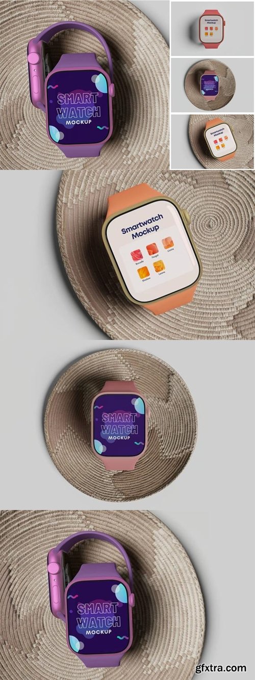 MockupCloud - Smartwatch Mockup