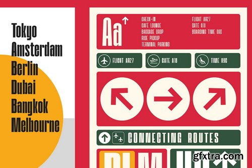 CreativeMarket - Odrine A Retro Modern Condensed - 16 Font