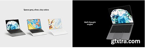 Wannathis - MacBook Pro simple mockups
