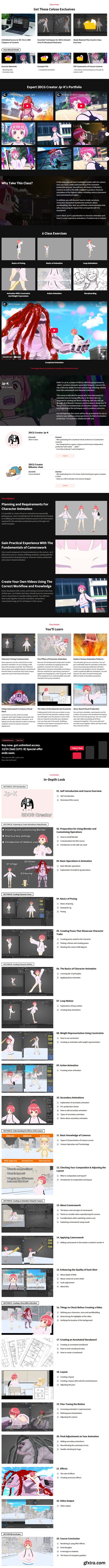 Coloso - Create Expressive Character Animation Using Blender