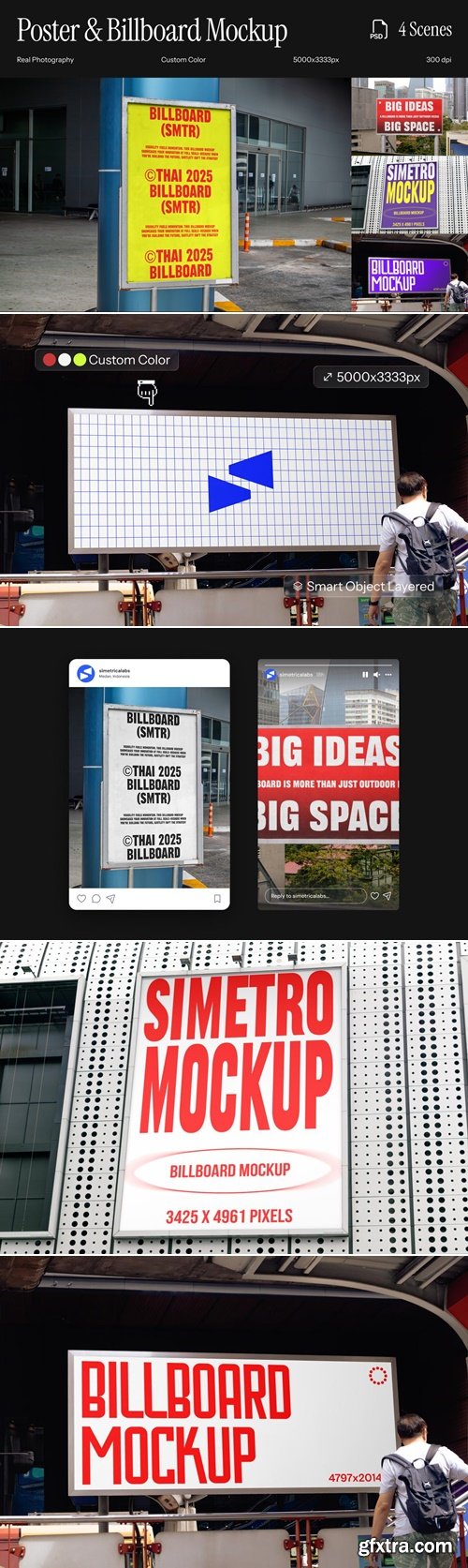 MockupCloud - Poster & Billboard Mockup