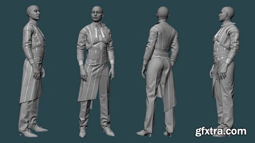 Gumroad - Aleksandr Kirilenko - From Marvelous Designer To ZBrush: The Missing Link