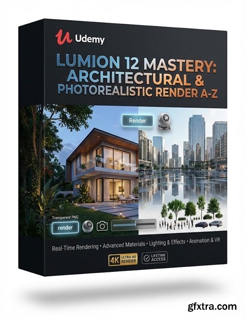 Udemy - Lumion 12 Mastery: Architectural & Photorealistic Render A-Z