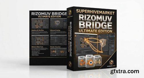 Superhivemarket - RizomUV Bridge v3.0.4 Ultimate Edition Superhivemarket - RizomUV Bridge v3.0.4 Ultimate Edition