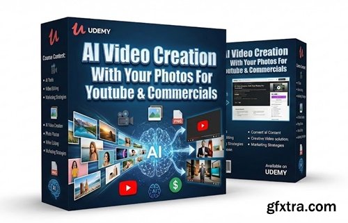 Udemy - AI Video Creation With Your Photos For Youtube & Commercials