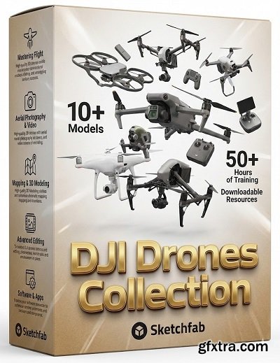 Sketchfab - DJI Drones Collection Sketchfab - DJI Drones Collection