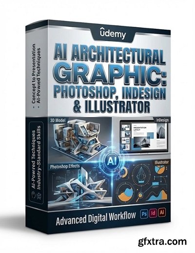 Udemy - Ai Architectural Graphic: Photoshop, Indesign & Illustrator
