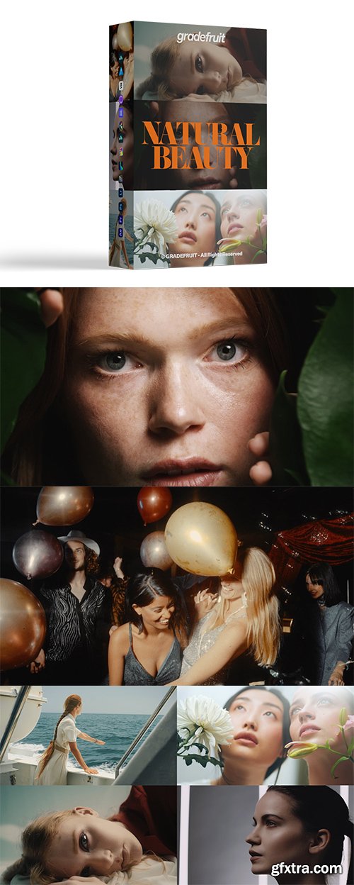 GradeFruit - Natural Beauty LUTs & LR Presets GradeFruit - Natural Beauty LUTs & LR Presets