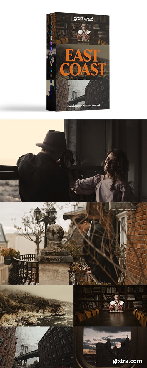 GradeFruit - East Coast LUTs & LR Presets GradeFruit - East Coast LUTs & LR Presets