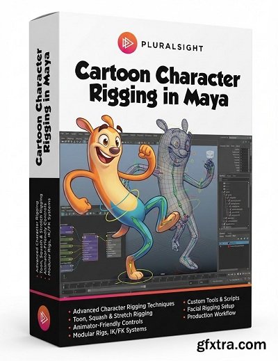 Pluralsight - Cartoon Character Rigging in Maya