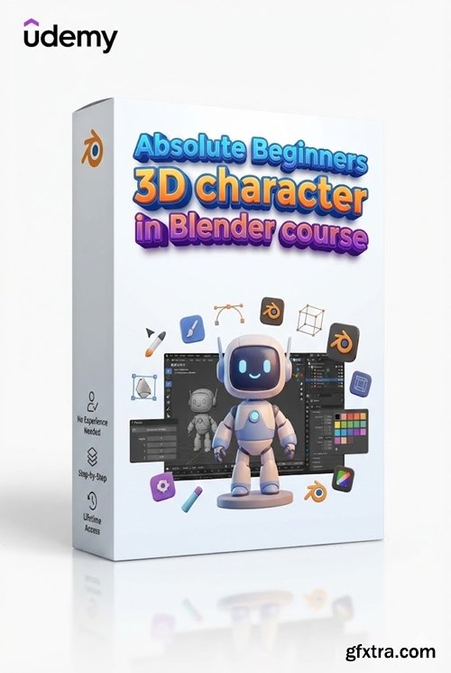 Udemy - Absolute Beginners 3D character in Blender course