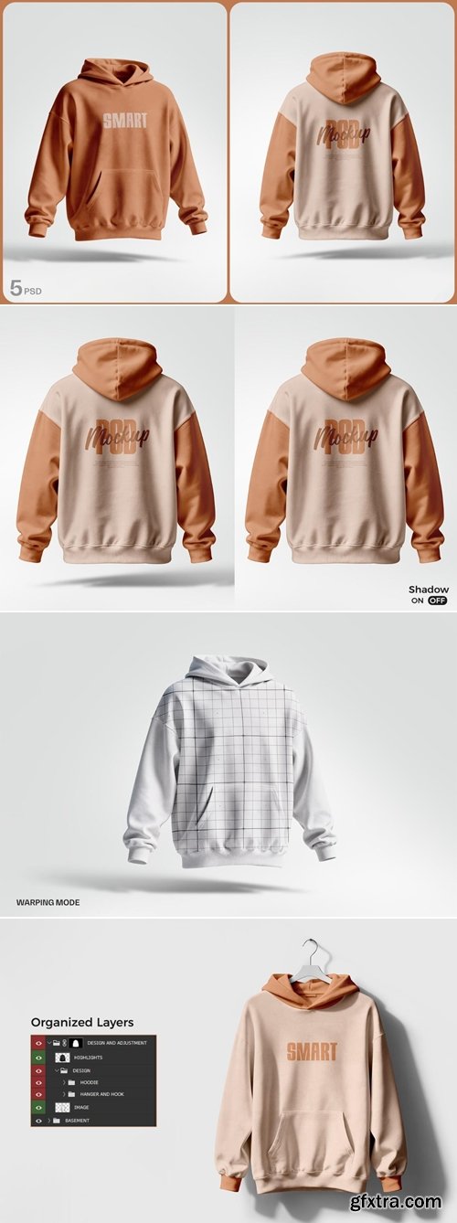 MockupCloud - Realistic Hoodie Mockup