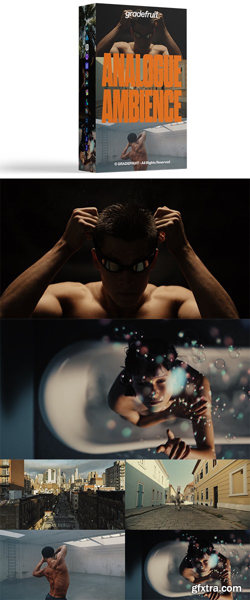 GradeFruit - Analogue Ambience LUTs & LR Presets GradeFruit - Analogue Ambience LUTs & LR Presets