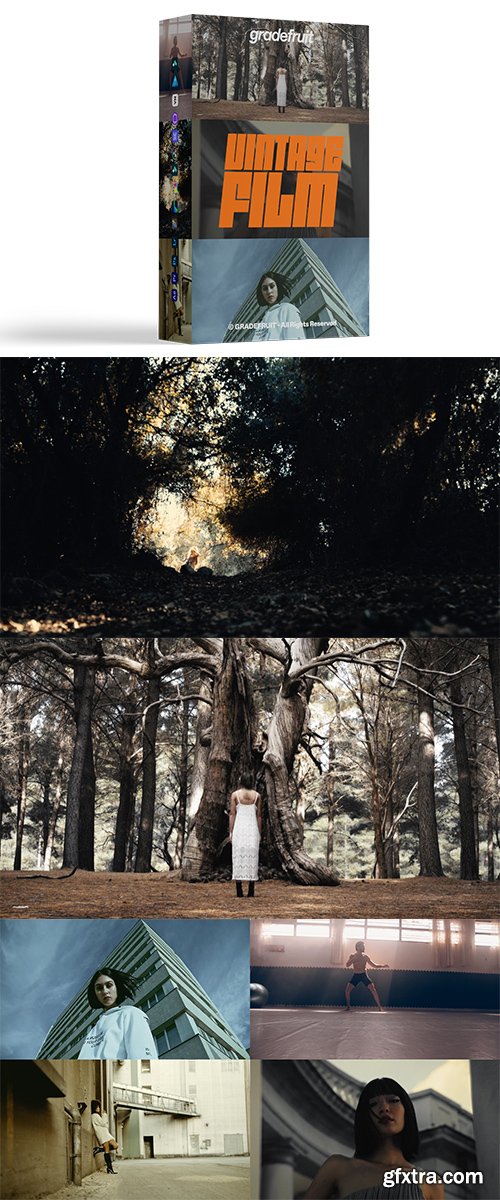 GradeFruit - Vintage Film LUTs & LR Presets GradeFruit - Vintage Film LUTs & LR Presets