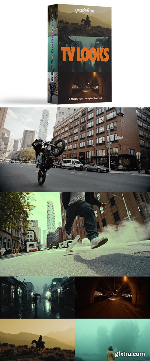 GradeFruit - TV Looks LUTs & LR Presets GradeFruit - TV Looks LUTs & LR Presets