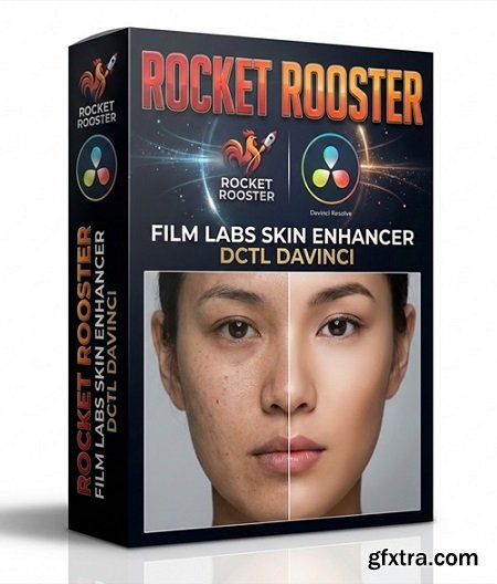 Rocket Rooster - Film Labs Skin Enhancer DCTL Davinci